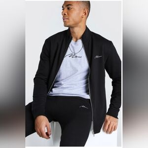 BohooMan Signature Funnel Neck Jacket Size Small